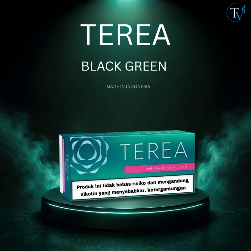 TEREA Black Green Indonesian heat sticks available in UAE
