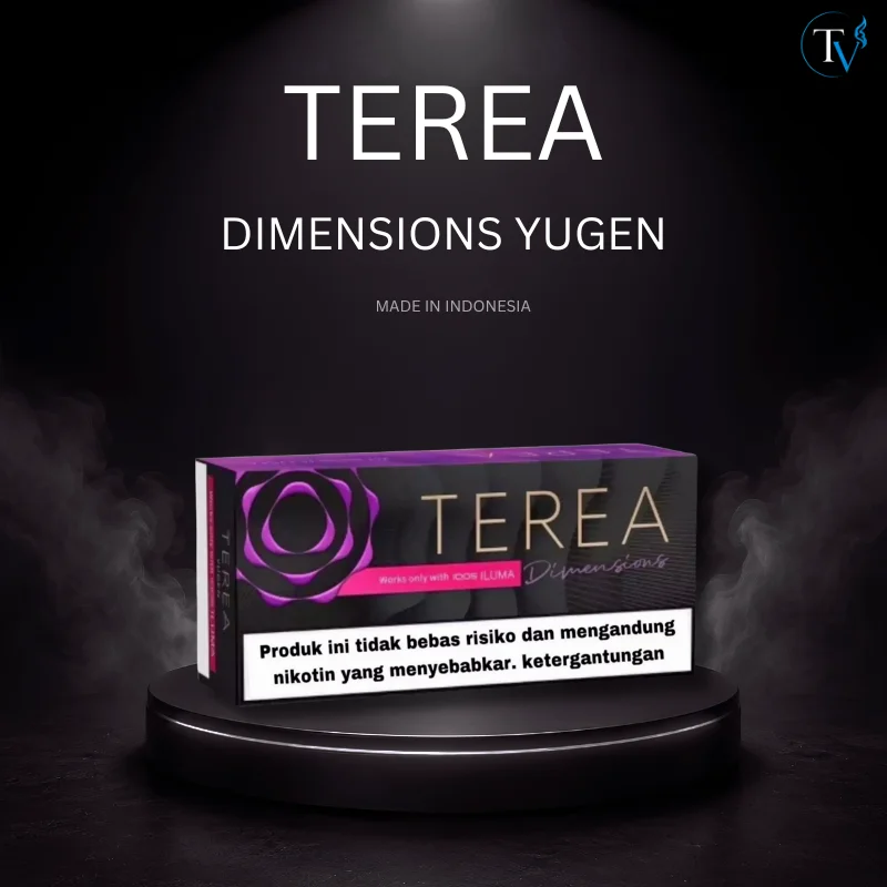 Floral pear flavor TEREA Dimension Yugen box Dubai