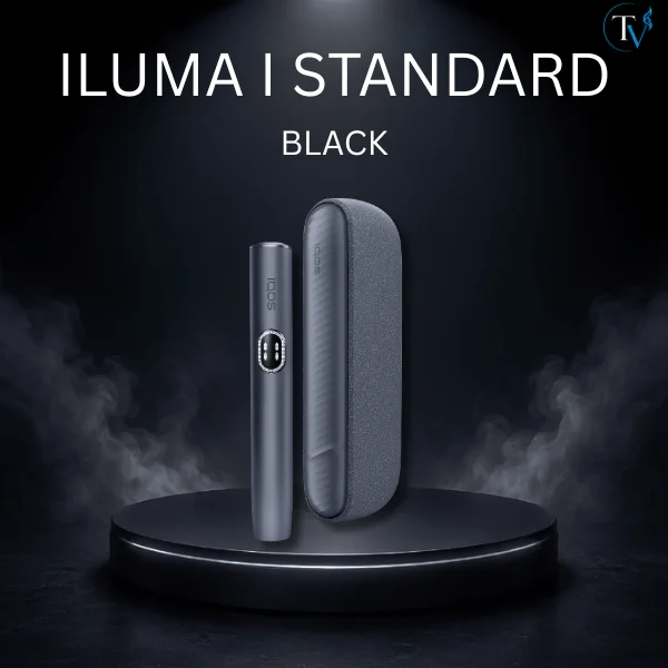 IQOS ILUMA i Standard Black with sleek matte black finish