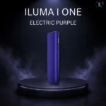 Premium IQOS ILUMA i ONE Electric Purple rechargeable heated tobacco device