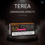 Stone fruit flavor TEREA Dimension Apricity Indonesian box Dubai