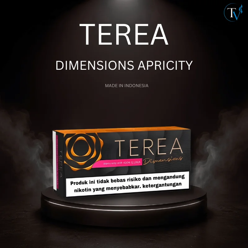 Stone fruit flavor TEREA Dimension Apricity Indonesian box Dubai