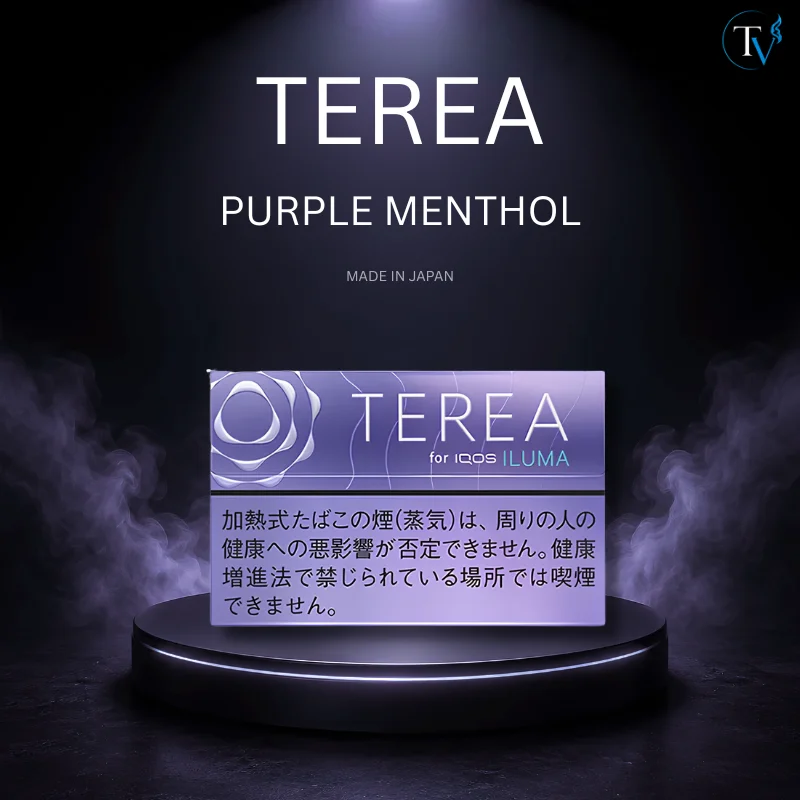 IQOS TEREA Purple Menthol Japan original pack